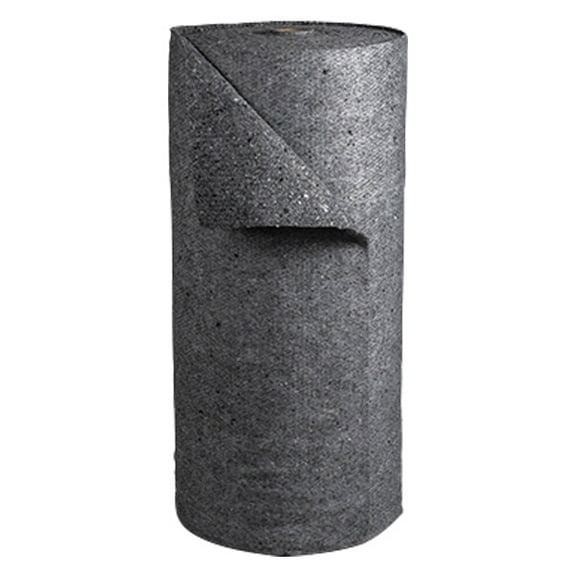 FyterTech Spilfyter Rag Rugs, 40" x 144', Gray, 1/Each