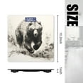 thumbnail image 2 of High Precision Body Weight Scale Smart Bathroom Scales with Large LCD Display(400lbs),Decorative for Bedroom-Vintage Style Wild Animal Bear Hand Drawing, 2 of 4