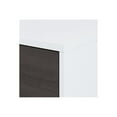 thumbnail image 3 of BBF Jamestown - Unité de Rangement - 4 Étagères - 2 Portes - composite de Bois, TFL - Blanc, Gris Orage, 3 of 6