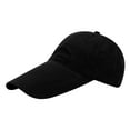 thumbnail image 1 of Xingzhi Adjustable Baseball Hat Fashionable Lightweight And Comfortable Wide Application Breathable Caps black type B, 1 of 6