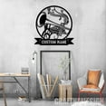 thumbnail image 4 of Craftnamesign Custom Trumpet Metal Wall Art LED Light, Custom Trumpet Name Sign, 4 of 5