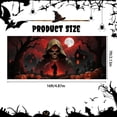 thumbnail image 4 of Cubierta para puerta de garaje BEAUTE ELITE, 7 x 16 pies, Halloween Grim Reaper, 4 of 7