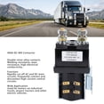 thumbnail image 3 of DC Contactor, Contactor Solenoid Relay Switch SW200 DC 48V 400A Weld Resistant  for Car Truck Ship Battery, 3 of 7