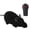 black, variant on JUNWELL Forum Novelties IDS Electronic Remote Control Rat Simulation Mouse Toy for Cat Dog Kid