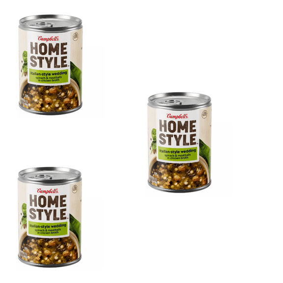 Campbell's Homestyle Italian-Style Wedding Soup, 16.1 oz pack of 3