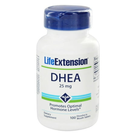 Life Extension - DHEA 25 mg. - 100 comprimés