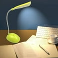 thumbnail image 2 of LED Desk Light Eye-protective Battery Operated Plastic Flexible 360 Degree Rotation Desk Night Light for Home-Yellow, 2 of 8