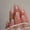 AA2, variant on 24pcs Gradient Fake Nails French Ballerina Nail Waterproof Faux Medium Coffin false nails Fingernails Press on Nails Tips