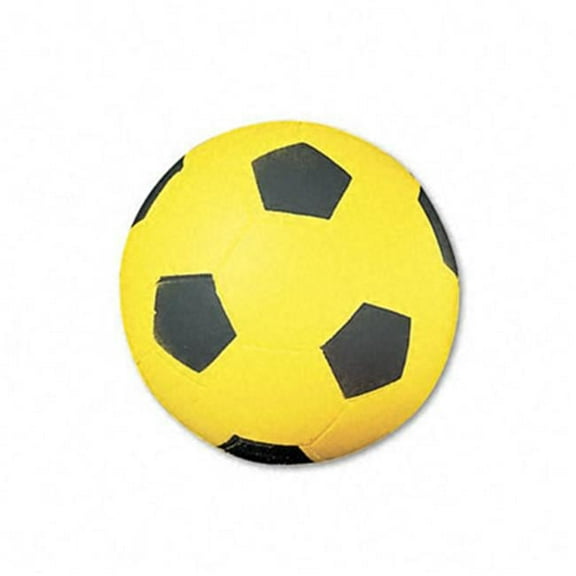 Soccer Ball  Coated Foam  12 oz.  Yellow/Black