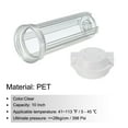 thumbnail image 3 of Uxcell Water Filter Housing 10" Whole House Filtration System 1/2 Inch Inlet/Outlet Port for Kitchen Clear, 3 of 5