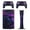 Neon Dark Cat, variant on Skin Sticker for PS5 Slim Standard PS5 Pro Disc Digital Edition Console and Controllers Decals for Playstation 5 (Neon Dark Cat,PS5 Slim Disc Edition)