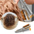 thumbnail image 2 of Hair Straightening Curling Straightener&Curler Styler 2 in 1 Multi Hair Styling Tool Flat, 2 of 8