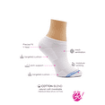 thumbnail image 4 of On the Go Women's Cushion Low Cut Socks (6 Pair Pack, I've Got the Blues), 4 of 5