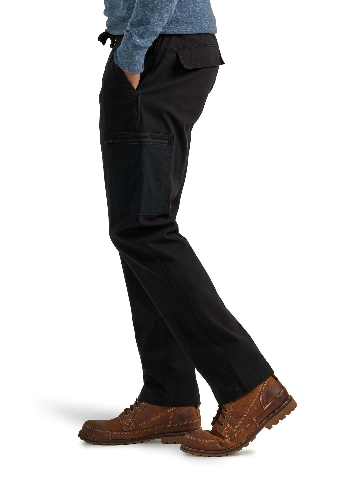 Wrangler® Men's Cargo Pant with Drawstring Waist, Sizes S-2XL