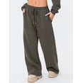 thumbnail image 3 of BAKREP Women's Sweatpants Wide Leg Elastic Loose Relaxed Sweat Pants Spring Winter Clothes Baggy Drawstring Joggers with Pockets, 3 of 12