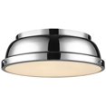 thumbnail image 2 of Beaumont Lane Steel Flush Mount in Chrome, 2 of 4