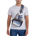 thumbnail image 6 of Lsque Cute Animal Couple Pattern Cross Chest Bag Diagonally – Premium Durable Front Chest Sling with Adjustable Padded Strap, High-Capacity Storage, 6 of 8