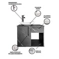 thumbnail image 5 of Gabinete Para Baño MILORI Con Lavamanos Y Monomando., 5 of 5