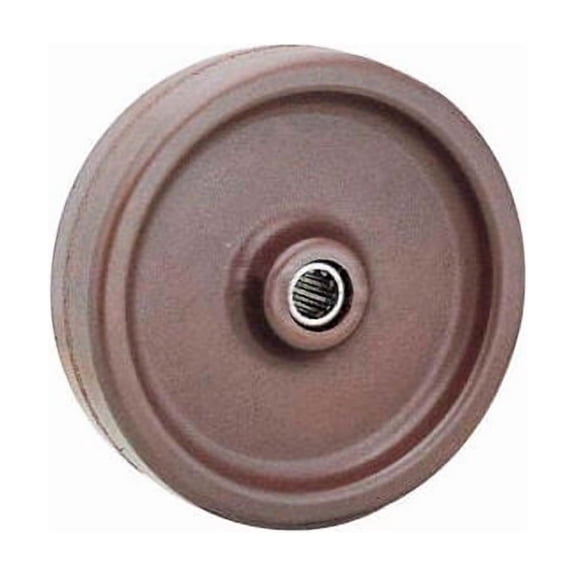 Global Industrial 6"" x 2"" Molded Plastic Wheel - Axle Size 1/2""