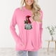 thumbnail image 2 of Camisas Navideñas Para Mujer, Camisetas de Manga Larga, Blusa Pulóver Fruncida de Cuello Redondo Con Estampado de Moda Erógena Informal Odeerbi ODB201929, 2 of 5