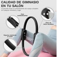 thumbnail image 4 of Anillo De Pilates Aro Resistencia Yoga Pelota Pilates Modelo Negro, 4 of 4