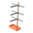 thumbnail image 3 of Organizador de gafas de sol, expositor, estante para gafas, montura de gafas resistente al desgaste Naranja, 3 of 9