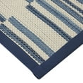 thumbnail image 2 of Mainstays Broken Stripe Kitchen Rug - 20" x 30" - 80% Polypropylene/ 20% Polyester - Tonal Blue, 2 of 7