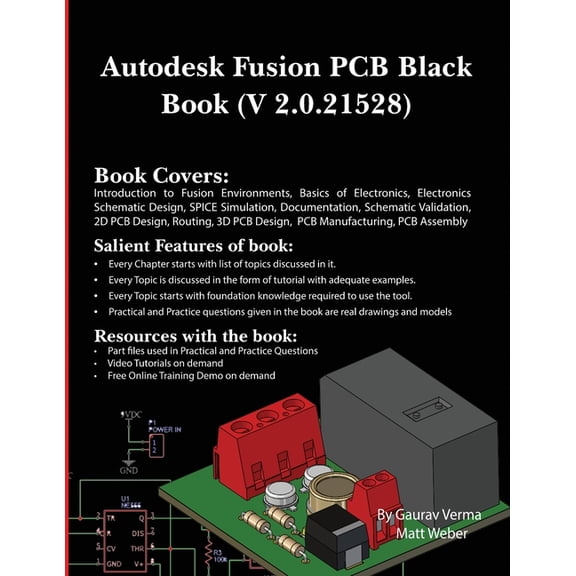 Autodesk Fusion PCB Black Book (2.0.21528): Feb. 2025, (Paperback)