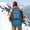 Blue, variant on 40L Waterproof Hiking Backpack Large Capacity Lightweight Outdoor Travel Mountaineering Gear Load Reduction Daypack