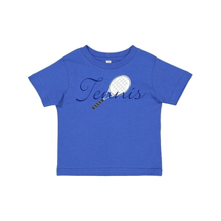 

Inktastic Tennis Sports Racquet Gift Toddler Boy or Toddler Girl T-Shirt
