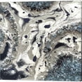 thumbnail image 2 of Great Art Now Blue Silver Marble by Lee C 2 Piece Canvas Art Set Each 14"W x 14"H, 2 of 3