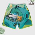 thumbnail image 3 of The Octonauts Mens Swim Trunks with Compression Liner Board Shorts Quick Dry Swim Shorts Bathing Suits M, 3 of 8