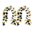 thumbnail image 2 of YSGFHGJW 2 Pack 6.5ft Halloween Artificial Maple Leaf Garland - Faux Vine Home Decor for Fireplace, Door, Wall, 2 of 6