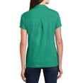 thumbnail image 2 of Mafoose Women's Casual Meridian Cotton Blend Polo Verdant Green X-Large, 2 of 5