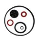 thumbnail image 4 of For Honda GX240 GX270 GX340 GX390 Carburetor O Ring Repair Kit Fuel Tap Fuel The Real Color Of The Item May Be Slightly, 4 of 5