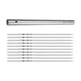 thumbnail image 1 of Brochetas para asar , de kebab, para barbacoa de 35 cm, brochetas para barbacoa de acero inoxidable 10 piezas Zulema brochetas de kebab, 1 of 8