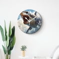 thumbnail image 4 of 16 Inch Wall Clock Battery Operated Silent Clock Decorative for Office, Kitchen, Outdoor, Living Room，Great White Shark Design, 4 of 4