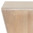 thumbnail image 5 of SAFAVIEH Lotem Curved Square Top Accent Table Honey Natural, 5 of 5