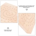 thumbnail image 4 of SHISUYAN Présentoir à Gâteau Rond 3 Pcs Beige à Multiples Trous pour Chef Ménagères Banquets, 4 of 9