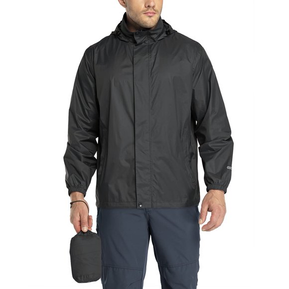 Chubasquero impermeable de 33.000 pies, plegable, para hombre