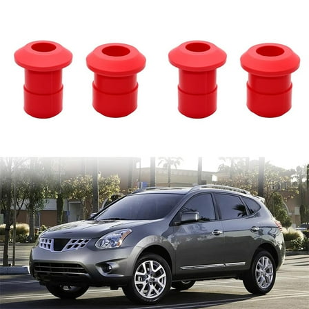 Front & Rear Subframe Polyurethane Bushing Kit 4pcs For Nissan Rogue 2008-2020