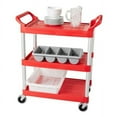 thumbnail image 3 of Rubbermaid Commercial Bus/Utility Tote, 4.625gal, 20 x 15 x 5, White, 12/Carton, 3 of 4