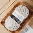 thumbnail image 3 of Lot de 2 fils de polyester gris clair MAINSTAYS, 3 of 4