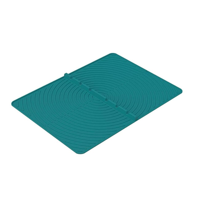 Lipstore Electric Stove Mat Silicone Electric Stove Mat Heat Resistant Flat Cover Kitchen Green