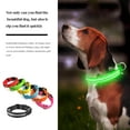 thumbnail image 4 of Collier Lumineux pour Animaux de Compagnie Rechargeable par USB, Rose, m, 4 of 9