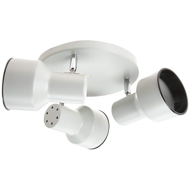 Lámpara de techo Westinghouse 66326 de tres luces, color blanco