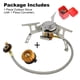 thumbnail image 4 of Burner al aire libre Firing Firing Estufa Splack Mochilero Acero Inoxidable Cocina Emergencia Turista Fuego Calentador de Fuego 8kg Utensilios de cocina Inevent OD003578-00B, 4 of 6