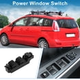 thumbnail image 2 of Interruptor de ventana eléctrica Unique Bargains para el lado del conductor delantero para Mazda 5 2007-2015 Negro, 2 of 7