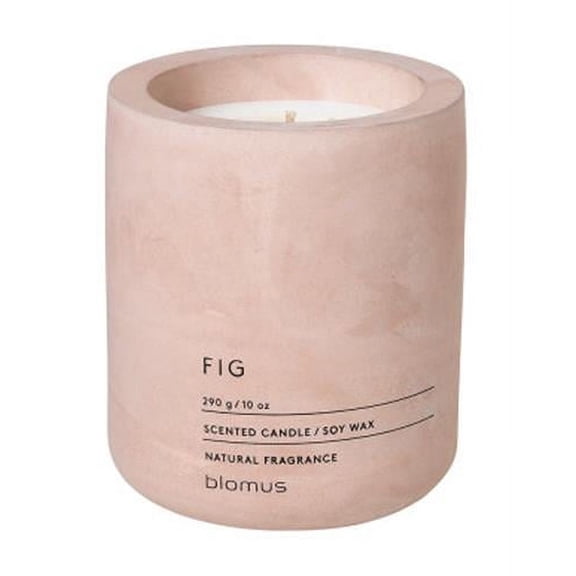 Blomus  Fragra LargeRose Dust Candle - Fig