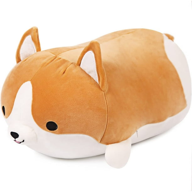 ARELUX Shiba Inu Dog Plush Pillow,Stuffed Animal Dog Doll Toy,Cute
